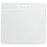 Badge Holder Vinyl 4 1/4" X 3 3/8" Clear 100 Per Package