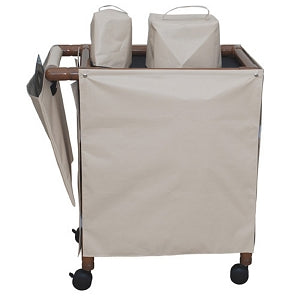 Mjm International PVC Emergency Cart - Emergency Crash Cart, 3 Drawers, Wood Tone - WT1010-3TWN