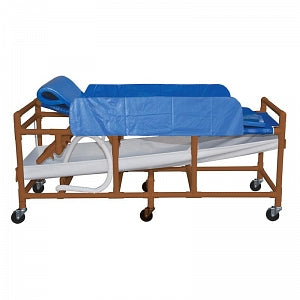 Mjm International Woodtone Bariatric Shower Gurney - GURNEY, SHWR, WOOD TONE, 600 LBS CAP - WT910-B