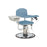 Hydraulic Contoured Back Draw Chair With Side Drawer - 38"W x 30"D x 49"H