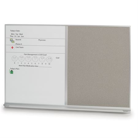 Patient Room Communication Boards Patient Room Dry-Erase Board - 18"W x 24"H