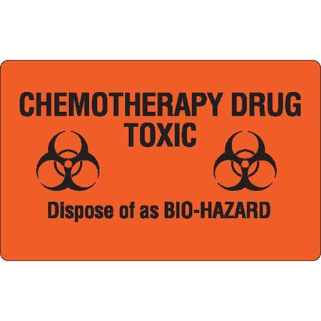 Chemotherapy Warning CHEMOTHERAPY DRUG TOXIC