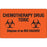 Chemotherapy Warning CHEMOTHERAPY DRUG TOXIC