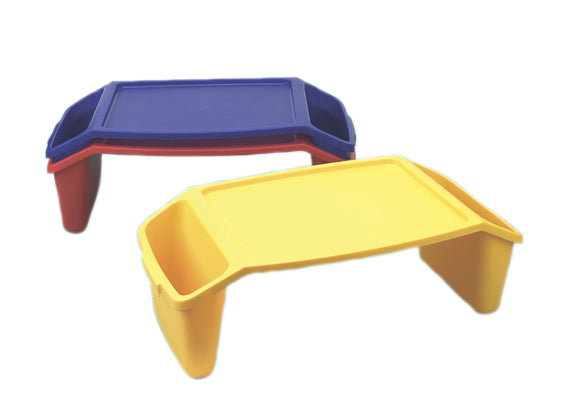 Plastic Bed Tray with Side Pockets