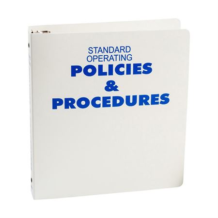 Policies and Procedures Binder Policies and Procedures Binder Only