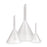 Polypropylene Funnel with Standard Stem 75mm
