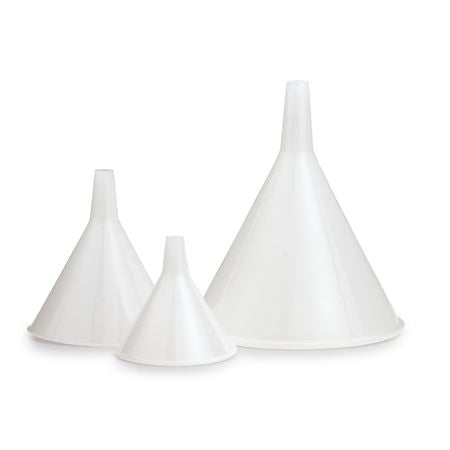 Polypropylene Funnel with Standard Stem 75mm