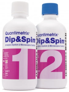 Quantimetrix Quantimetrix Dip and Spin Urine Dipstick / Microscopics Control - Dip ...
