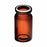 Qorpak Borosilicate Crimp-top Glass Serum Vials - VIAL, SERUM, 13MM NECK, AMB, - 235276