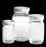 Qorpak ValuLine Clear Standard Wide Bottles with PP F217/PTFE Lined Cap - BOTTLE, STD WM, PE FOAM CAP, CLR, 128OZ - 242600