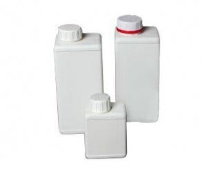 Qorpak HDPE Jaycubes - BOTTLE, HDPE JAYCUBE, 42MM NCK, WHITE, 17OZ - 243231