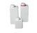 Qorpak HDPE Jaycubes - BOTTLE, HDPE JAYCUBE, 42MM NCK, WHITE, 17OZ - 243231