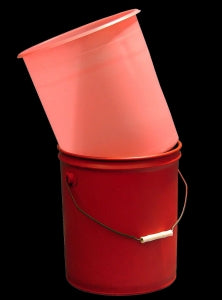 Qorpak Anti-Stat Products - PAIL LINER, HDPE, ANTI-STAT, 15MILPINK, 5GAL - 243375