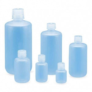 Qorpak Narrow Mouth PP Lab Style Bottles - BTL, PP NM LAB STYLE, LINERLESS CP, NAT, 1OZ - 249439