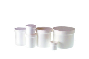 Qorpa Clear Straight Side Rounded Jar - JAR, STRAIGHT SIDE, WIDE MOUTH, PMP, 1000ML - 252842