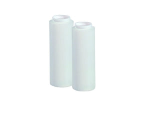 Qorpak HDPE Wide Cylinder Bottles with PP SturdeeSeal PE Cap - BOTTLE, HDPE CYL, SURESEAL CP, NAT, 16OZ - 501070