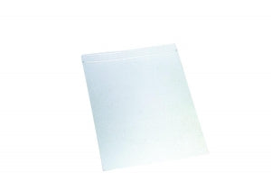 Qorpak 4 Mil LDPE Zip Bags - DBD-BAG, ZIP, 4MIL, LDPE, CLR, 12X12", EA - BAG-09937