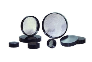 Qorpak Pulp / Tin Foil Lined Phenolic Caps - Pulp / Tinfoil-Lined Phenolic Caps, Black, 53-400 Neck Finish - CAP-00280