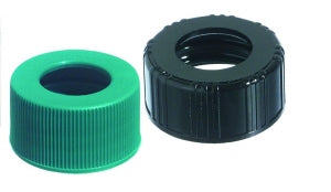 Qorpak Phenolic Unlined Hole Caps - CAP, PHEN HOLE, UNLINED, BLACK, 13-425 NCK - CAP-05835