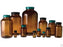 Qorpak Amber Wide Mouth Packer Bottles - Wide-Mouth Round Packer Bottle, Glass, Amber, 15 cc, Neck Finish 28-400 - GLA-00911