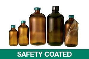 Qorpak Clear Qorpak Boston Round Bottles - BOTTLE, SC BOSTON RND, 22-400 NCK, CLR, 4OZ - GLA-04900