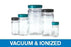 Qorpak Vacuum / Ionized MED RND BTLS W/Phenolic Solid PE Cap - Vacuum and Ionized Graduated Bottle with PE-Lined Cap, Clear, 4 oz. - GLC-01517