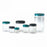 Qorpak Vacuum / Ionized Clear Straight Sided Round Bottles - Vacuum and Ionized Straight Round Bottle with PTFE-Lined Cap, Clear, 32 oz. - GLC-01723