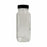 Qorpak Clear French Square Bottles Ready-To-Clean W/Caps - BOTTLE, FRENCH SQ, PTFE DSC CP, CLR, 32OZ - GLC-05003