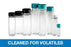 Qorpak Clear Cleaned for Volatiles Vials - VIAL, SAMPLE, PTFE LINED CAP, CLR, 1DRAM, V2 - GLC-09098