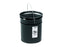 Qorpak Open Head Metal Pails - PAIL, MTL, RUST INHIBITOR LND, BLK, 5GAL - MET-03077