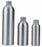 Qorpak Aluminum Bottles W/24-410 Neck No Cap - BOTTLE, ALUM BULLET, NCK, 24-410, SLV, 4OZ - MET-07267