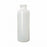 Qorpak Natural HDPE Cylinder Bottles No Cap - BOTTLE, HDPE CYLINDER, 24-410 NCK, NAT, 16OZ - PLA-03217