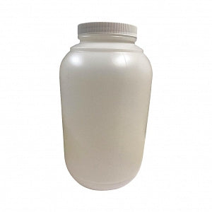 Qorpak Wide Mouth Round HDPE Bottles KaptClean for Metals - HDPE Wide Mouth Round Bottle with PE Foam-Lined Cap, Grade M3, Natural, 17 oz. - PLC-03526