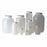 Qorpak Natural HDPE Wide Mouth Round Bottles W/PP Unlined Cap - 2OZ NATURAL HDPE, ROUND W/PP UNLINED CAP - PLC 03568