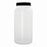 Qorpak Natural HDPE Wide Round BTLS W/Phenolic Pulp / Vinyl Cap - BOTTLE, HDPE WM RND, PV CAP, NAT, 4OZ - PLC-03637