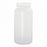 Qorpak NAT HDPE Wide RND Bottles with PP SturdeeSeal PE Foam Cap - BOTTLE, HDPE WM RND, PE FOAM CAP, NAT, 4OZ - PLC-03639