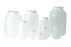 Qorpak NAT HDPE Wide RND Bottles with PP SturdeeSeal PE Foam Cap - BOTTLE, HDPE WM RND, PE FOAM CAP, NAT, 128OZ - PLC-06146