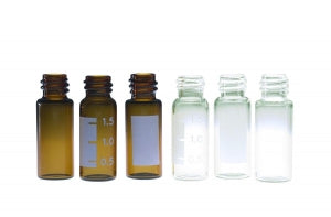 Qorpak Clear Standard Opening Screw Thread Vials - VIAL, CHRM SCR, STD, 8-425 NCK, CLR SPT, 2ML - VG11112-132