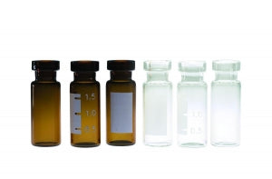 Qorpak Clear Large Opening Screw Thread Vials - VIAL, CHRM SCR, LRG, 9MM NCK, CLR MRK SP, 2ML - VG11154-232