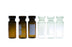 Qorpak Clear Large Opening Screw Thread Vials - VIAL, CHRM SCR, LRG, 9MM NCK, CLR MRK SP, 2ML - VG11154-232