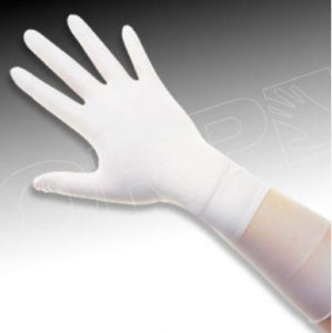 QRP Gloves Class 100 (ISO 5) Qualatrile XC Nitrile Gloves - GLOVE, NITRILE, WHITE, 12", LARGE - Q125L