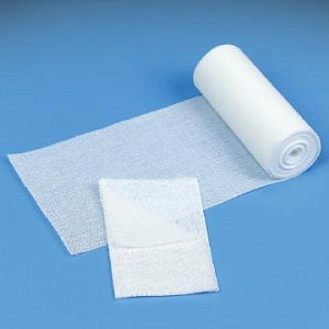 DeRoyal Fine-Mesh Gauze Dressings - Fine-Mesh Gauze Dressing, 4" x 10 yd. Roll, 1 Ply - 10-410