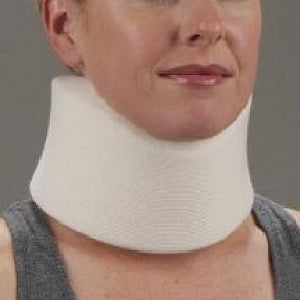DeRoyal Firm Cervical Collars - Mid-Firm Foam Cervical Collar, 3.5" x 18" - 1050-22