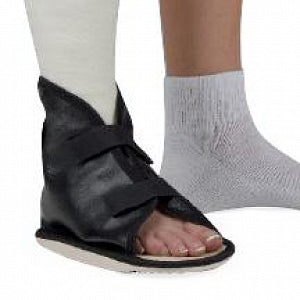 DeRoyal Vinyl Cast Boots - Rocker Boot Shoe Cast, Canvas, Size XL - 2037-05