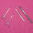 DeRoyal Nonmagnetic Instrument Pads - Instrument Drape, Nonmagnetic, Pink - 25-012