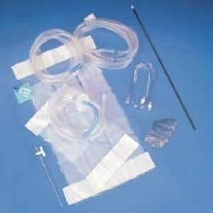 DeRoyal Laparoscopic Kits - DeFogger Laparoscopic Kit with Insufflation Tubing, Camera Drape and Pneumo Needle - 28-0703