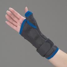 DeRoyal Wrist / Thumb Splints - Thumb and Wrist Splint, Foam, 8", Right, Size S - 303W11