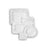 DeRoyal Polyderm Foam Dressings - DRESSING, POLYDERM, BORDER FOAM, 4" - 46-908