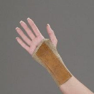 Deroyal Wrist Splits - Elastic Hook & Loop Wrist Splint, Left, 8", Size L - 5016-09