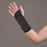 Deroyal Wrist Splits - Cock Up Black Wrist Splint, Left, 10", Size XL - 5074-10